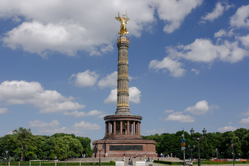 Fototapeta na wymiar Berlin Victory Column, Germany