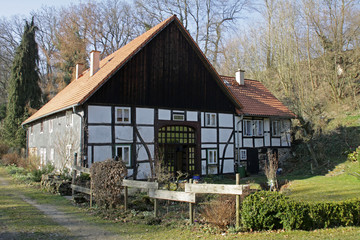 Obraz premium Fachwerkhaus in Aerzen-Egge