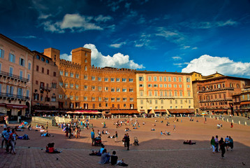 Piazza del Campo, Siena, Italy