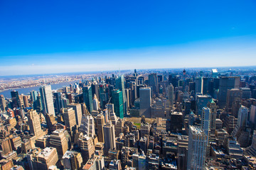 Vew of Manhattan from the Empire State Building, New York