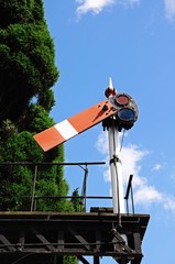 Railway semaphore signal © Arena Photo UK