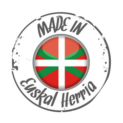 Stamp Made in Euskal Herria