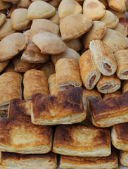 Freshly Made Meat Pies - Pasties and Sausage Rolls.