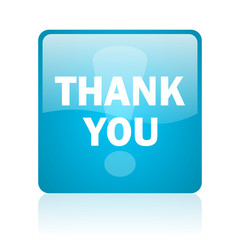 thank you computer icon on white background