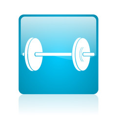 fitness computer icon on white background