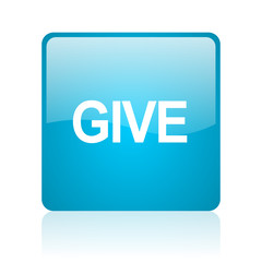give computer icon on white background