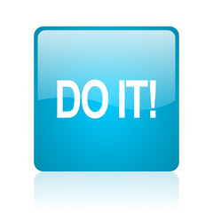 do it computer icon on white background