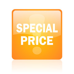 special price computer icon on white background