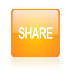 share computer icon on white background