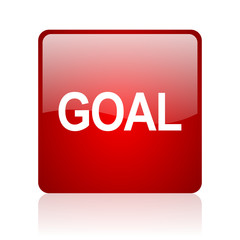 goal computer icon on white background