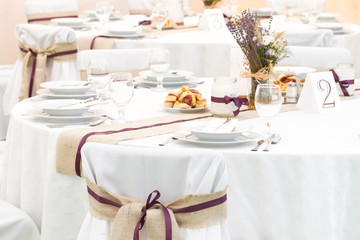 wild flowers for decoration - wedding place
