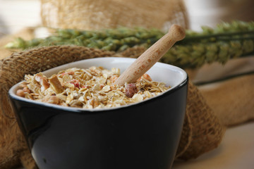 Getreide Müsli