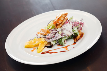 salad with chicken