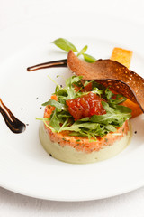 salmon tartar