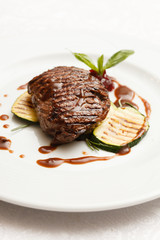 grilled steak