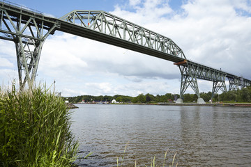 Hochdonn - Eisenbahnbrücke über den Nord-Ostsee-Kanal