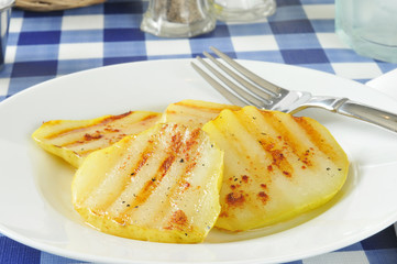 Grilled pears