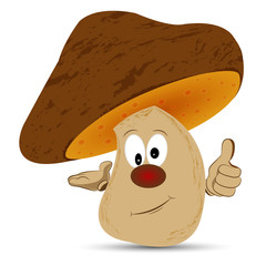 cartoon mushroom