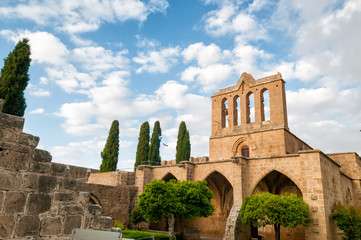 Fototapeta na wymiar Bellapais Abbey. Kyrenia, Cyprus