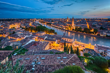 Verona, Italien - obrazy, fototapety, plakaty