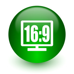 16 9 display icon