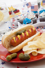 4th of July Party Table