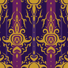 Seamless wallpaper pattern.
