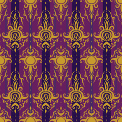 Seamless wallpaper pattern.