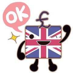 Obraz premium 外貨／イギリスポンド 好調