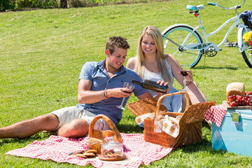 Country Picnic couple