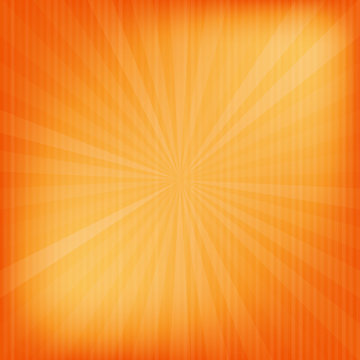 Orange Rays Texture Background