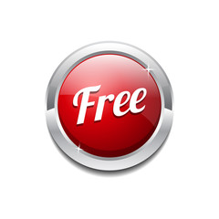 Free Glossy Shiny Circular Vector Button