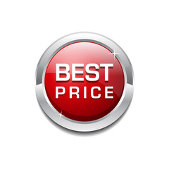 Best Price Glossy Shiny Circular Vector Button