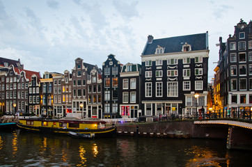 amsterdam city scene