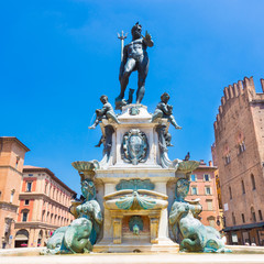 Fountain of Neptune, Bologna, Italy. © kasto