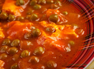 Mattar paneer