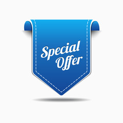 Special Offer Gold Label Icon Vector Design