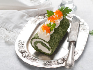 Spinach roll