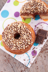 donuts and chocolate