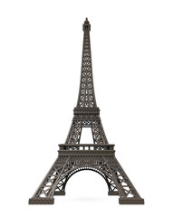 Fototapeta na wymiar Eiffel Tower Isolated