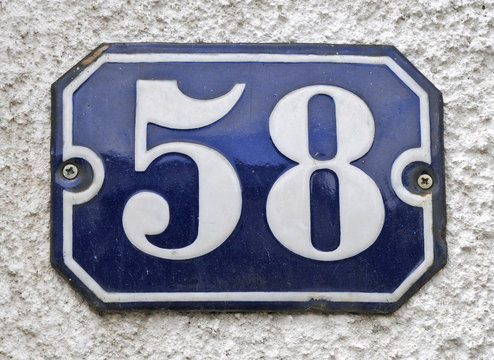 Hausnummer 58