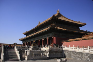 Fototapeta premium un temple dans la cité interdite