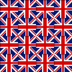 British seamless pattern
