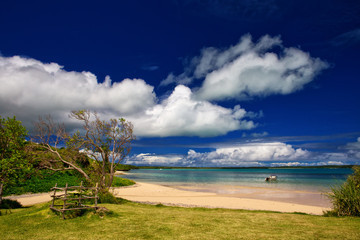 A beautiful beach at Vao, Isle of Pines, New Caledonia