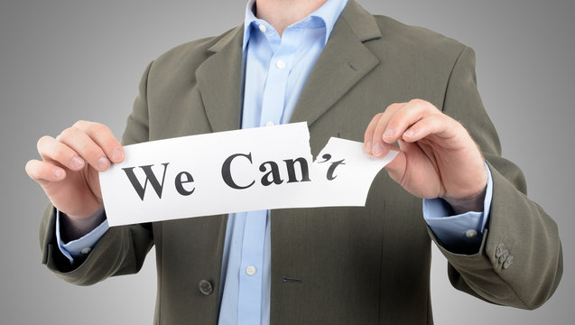We can