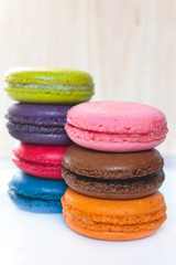 French macarons.