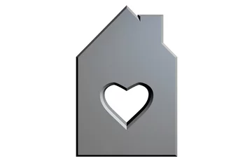 Tapeten Liefde voor je huis © emieldelange