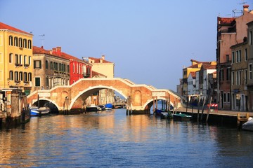 Venise le pont des trois arches