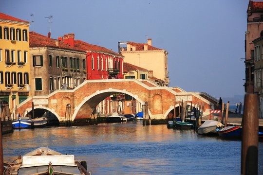 le pont des trois arches sur le Cannaregio