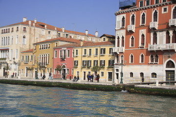 Fototapeta na wymiar à Venise sur la lagune